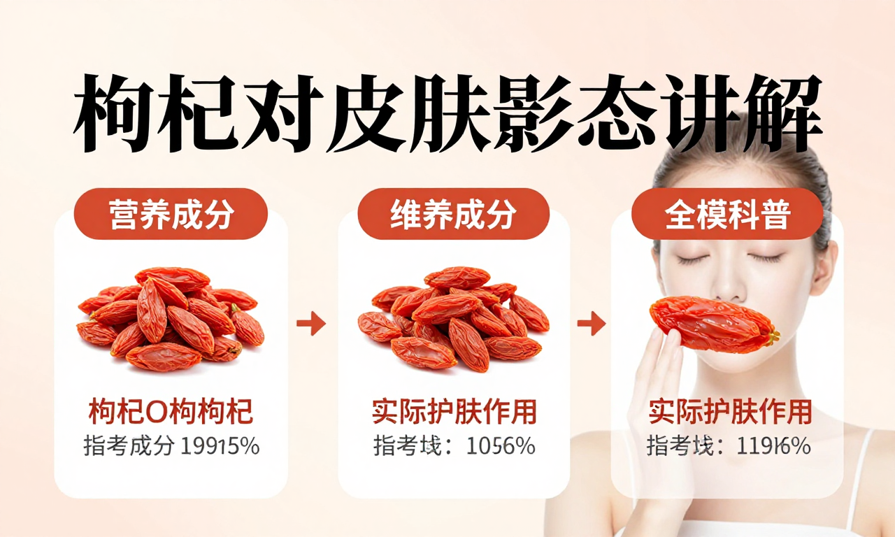 枸杞对皮肤状态影响讲解：从营养成分到实际护肤作用的全维度科普