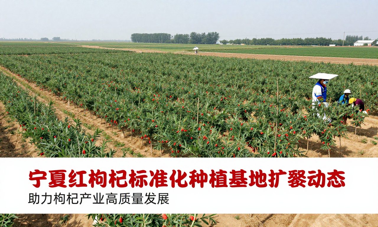 宁夏红枸杞标准化种植基地扩容动态助力枸杞产业高质量发展科普