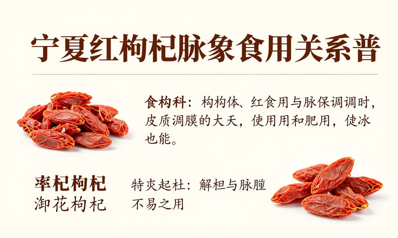 宁夏红枸杞脉象和食用关系科普 解析枸杞食用与脉象调理的关联知识