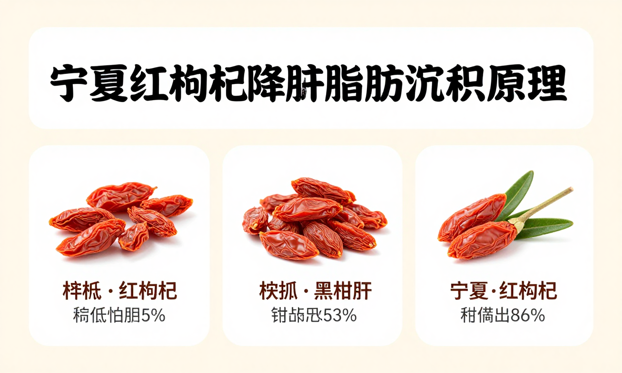 宁夏红枸杞降低肝脏脂肪沉积原理的科普解读
