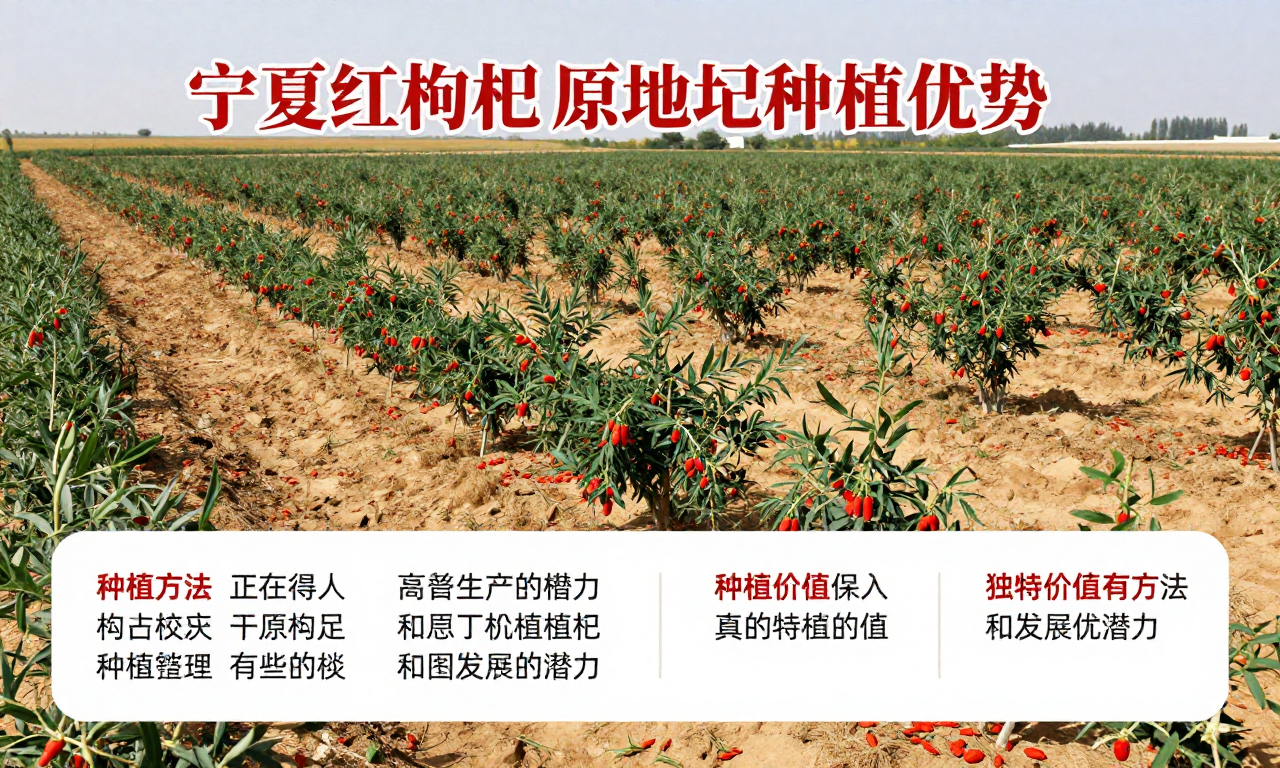 宁夏红枸杞平原地块枸杞种植优势：科普解读其独特种植价值与发展潜力