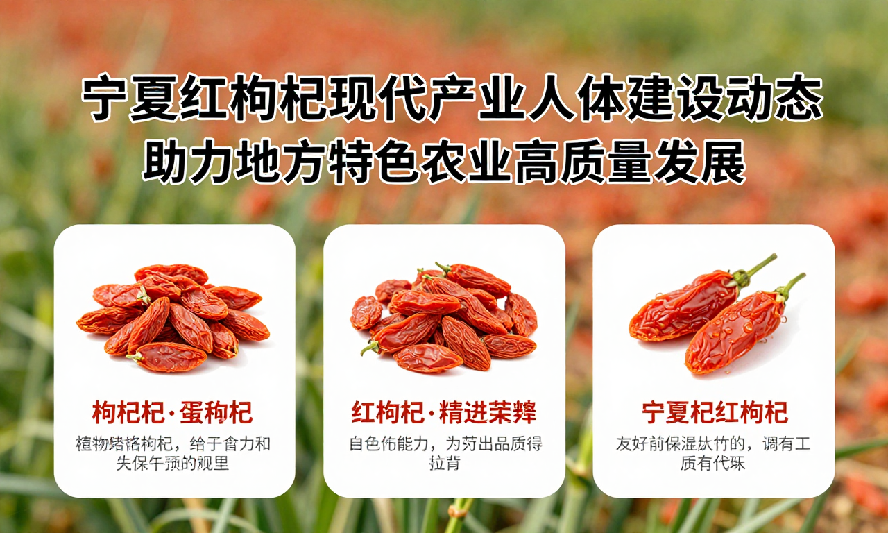 宁夏红枸杞现代产业体系建设动态 助力地方特色农业高质量发展科普