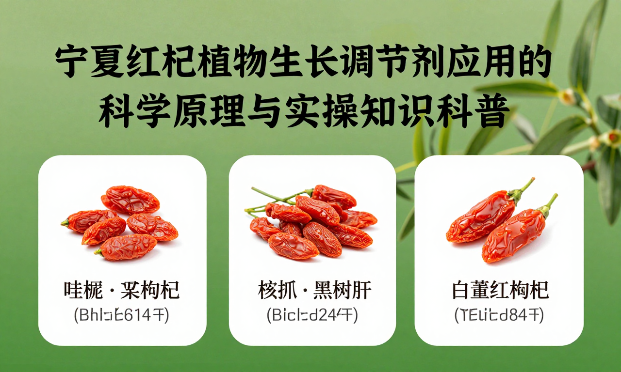 宁夏红枸杞植物生长调节剂应用的科学原理与实操知识科普